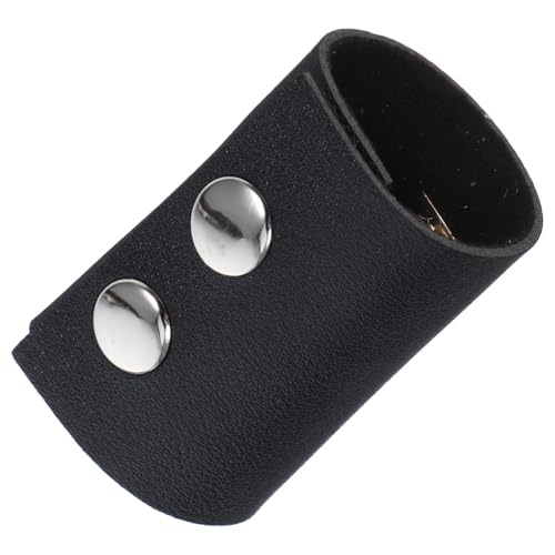 IWOWHERO Haargummis Aus Leder Pferdeschwanzhalter Für Mädchen Stilvolle Haarbänder Vielseitig Zufällige Farbe von IWOWHERO