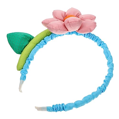 IWOWHERO Haarschmuck Aus Sonnenblumen Braut Floraler Kopfkranz Sonnenblumen-stirnband Halloween-haarschmuck Kopfschmuck Sonnenblumen Stirnband Fräulein Kleid Mädchen Plastik von IWOWHERO