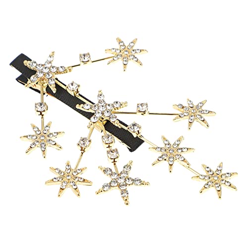 IWOWHERO Stilvolle Zweige Form Strass Haar Clip Haarspange Frauen Clip Sparkly Haarnadel Haar Zubehör von IWOWHERO