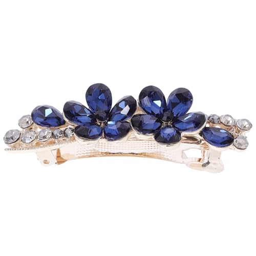 IWOWHERO Elegante Stirnbänder Für Damen Modische Haarspange Mit Strasssteinen Haarspange Aus Metall Für Dickes Haar von IWOWHERO