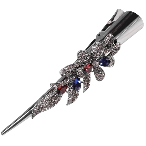 IWOWHERO Rhinestone Haarspange Für Frauen Vintage Große Haarklammer Für Elegante Hochsteckfrisuren Für Besondere Anlässe Und Alltag von IWOWHERO