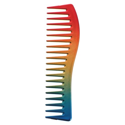 IWOWHERO Breiter Zahnkamm Für Herren Antistatischer Friseurkamm Aus Hochwertigem Abs Zur Haarpflege Und Styling Für Glattes Haar Leicht Zu Handhaben Für Persönlichen Haarschnitt von IWOWHERO