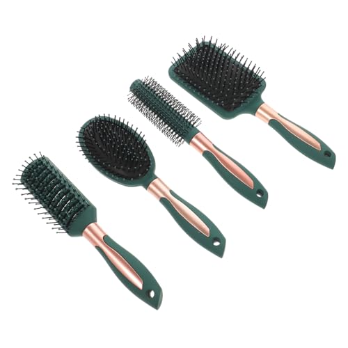 IWOWHERO Haarstyling-kamm-set 4-teilig Statische Entwirrungskämme Für Männer Und Frauen Bürste Für Glattes Lockiges Haar von IWOWHERO