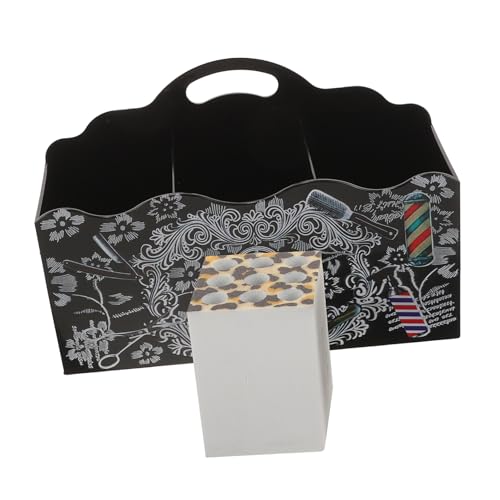 IWOWHERO Scherenhalter Für Friseurwerkzeuge Haarscherenbox Mit Mehreren Fächern Aufbewahrungsbox Aus Robustem Material Für Scheren Und Kämme Praktischer Organizer Für Salon Und Zuhause von IWOWHERO