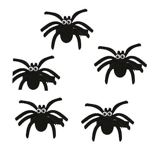 IWOWHERO Halloween-haarspangen Für Kinder Horror-spinne Haarnadel Stilvolles Haarband Für Mädchen von IWOWHERO