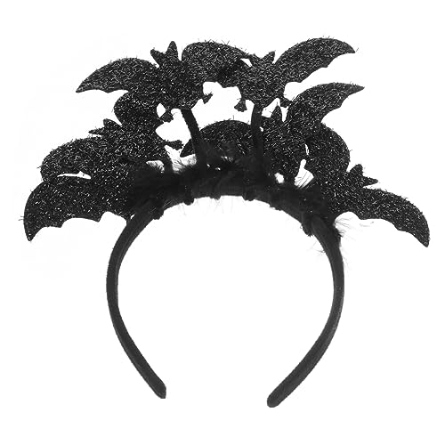 IWOWHERO Halloween-Spinne Stirnband lustige Stirnbänder Halloween-Spinnen-Kopfschmuck Haargummis zubehör Halloween-Haarband Halloween-Kopfbedeckung für Erwachsene bilden Kleidung von IWOWHERO