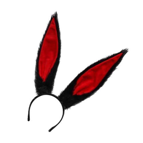 IWOWHERO Hasenohren Stirnband Für Kostüm Party Requisite Schöne Kopfbedeckung Party Accessoire Kaninchenohr-design von IWOWHERO