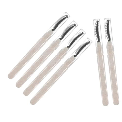 IWOWHERO Hautfreundliche Mascara-stäbchen Aus Silikon 6er-pack Kappe Für Wimpernverlängerungen Make-up von IWOWHERO
