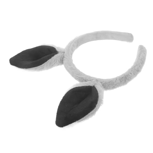 IWOWHERO Känguru Ohren Stirnband für Damen Cartoon Tierkopfschmuck Cosplay Kostüm Party Festival Masquerade Zubehör Erwachsene von IWOWHERO