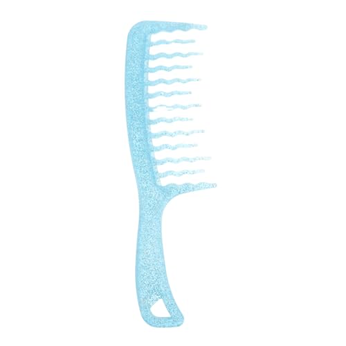 IWOWHERO Kamm Frisurwerkzeug Beauty-Make-up-Pinsel Maskenpinsel Lidschatten maskieren Damen Dekoration Make-up Pinsel Frauen kämmen dekorative Haarkämme Friseurbürste Haargerät p.s Blue von IWOWHERO