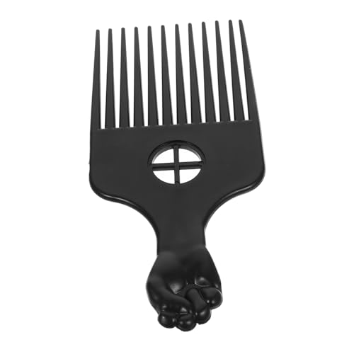 IWOWHERO Kunststoffkamm Für Lockiges Haar Haarnadeln Für Männer Und Frauen Entwirrendes Tool Für Nasses Und Trockenes Haar Mit Ergonomischem Griff von IWOWHERO