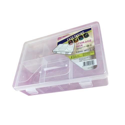 IWOWHERO Multifunktionaler Kunst-werkzeugkasten Große Kapazität Stifte-aufbewahrungskoffer Aus Kunststoff Halten Sie Ihre Schreibwaren in Ordnung von IWOWHERO