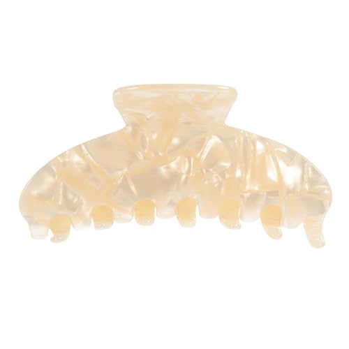 IWOWHERO Klauenclip Für Mädchen Einfache Haarspange Rutschfeste Haarklammer Haar Accessoire Geeignet Für Dickes Und Dünnes Haar Zum Baden Schminken Und Reisen von IWOWHERO