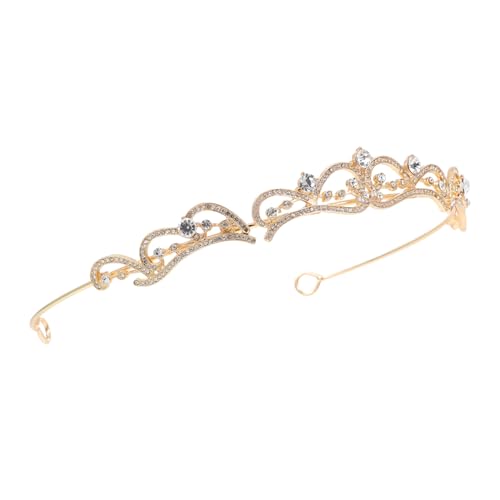 IWOWHERO Strass-stirnband für Damen Brautschmuck Hochzeits-stirnband Elegantes Design von IWOWHERO