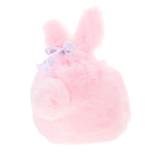 IWOWHERO Plüsch Kosmetik Aufbewahrungstasche Geldbeutel Mit Kordelzug Für Reisen Und Tägliche Nutzung Kreative Und Modische Gestaltung Aus Strapazierfähigem Material von IWOWHERO