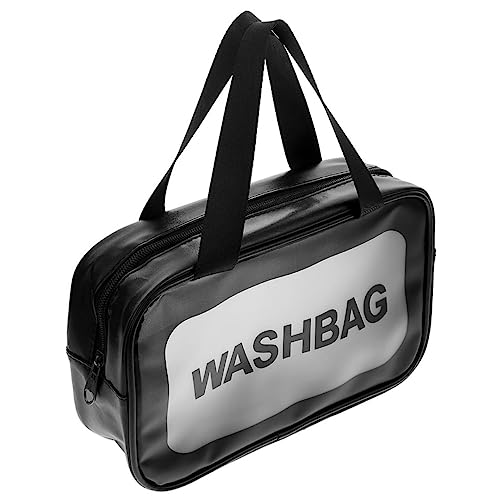 IWOWHERO Kosmetiktasche Transparentem Design Praktischer Tragbarer Make-up-Organizer Für Reisen Und Zuhause Für Damen Und Herren von IWOWHERO