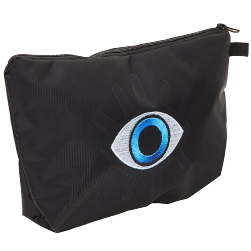 IWOWHERO Kosmetiktasche Aufbewahrungstasche Make Evil Kulturbeutel Tasche Mit Bösem Blick Transparente Reise Kulturtasche Reise Kulturtasche Organizer Tasche Mit Augen von IWOWHERO