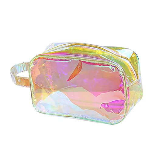 IWOWHERO Kosmetiktasche Tragbare Kulturtasche Wasserfeste Make Up Tasche für Damen Reise Kosmetiktasche mit Reißverschluss von IWOWHERO