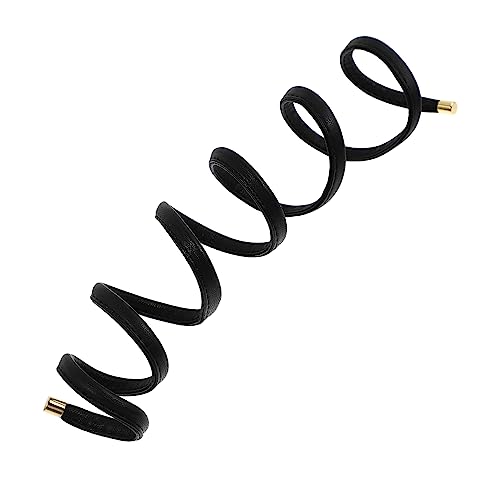 IWOWHERO Verstellbare Pu Leder Haargummis Biegsame Haarbänder Für Pferdeschwanz Armband Oder Schal Flexibles Haardraht Design Für Mädchen Und Frauen Für Alltag Und Besondere Anlässe von IWOWHERO