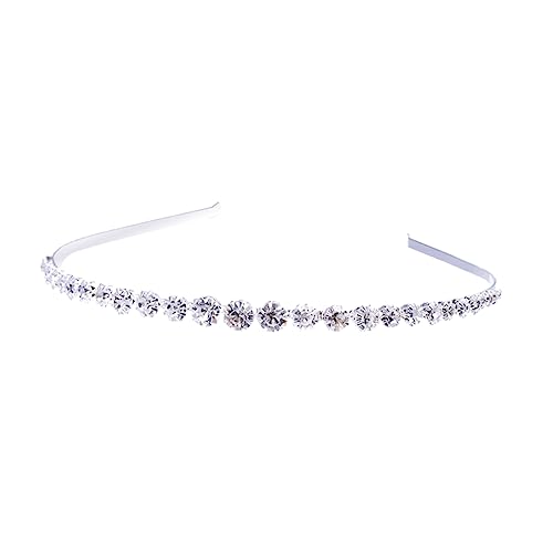 IWOWHERO Strass-stirnbänder Für Mädchen Strass-stirnband Für Kinder Strass-stirnbänder Für Frauen Hochzeitskopfschmuck Für Blumenmädchen Haarschmuck Schmuckstücke Fräulein Strasssteine von IWOWHERO