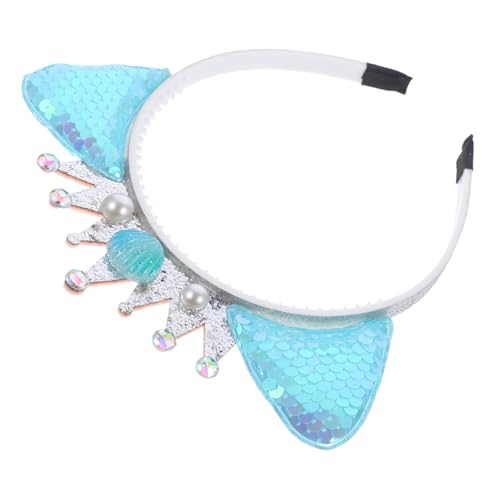 IWOWHERO Katzenohren Pailletten Stirnband Mädchen Haarreifen Party Kopfschmuck Cosplay Tierohren Accessoire von IWOWHERO