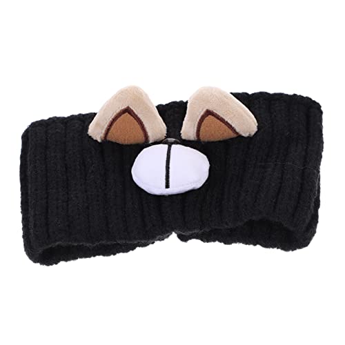 IWOWHERO Kuscheliges Stirnband für Modisches Strick Haarband mit Süßen Bärenohren Winddicht und Warm Freizeit und Sportaktivitäten Hochwertige Verarbeitung für Besten Tragekomfort von IWOWHERO