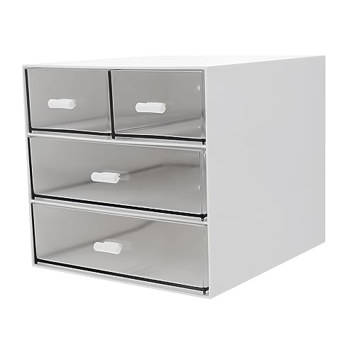 IWOWHERO Lagerung Box Make-up Organizer Desktop Kosmetik Box Multi-schicht Abs Pp Unordnung Desktop von IWOWHERO