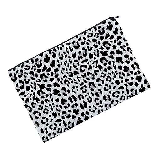 IWOWHERO 1stück Leopard Muster Handtasche Für Damen Multifunktionale Kosmetiktasche Tragbare Aufbewahrungstasche Für Reisen Und Alltag Stilvolles Design Für Persönliche Utensilien von IWOWHERO