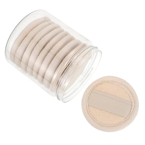 IWOWHERO Loofah Pads Rund Natürliche Gesichtsreinigungspads Sanftes Peeling Make up Entferner Geeignet für Hauttypen Damen und Herren von IWOWHERO