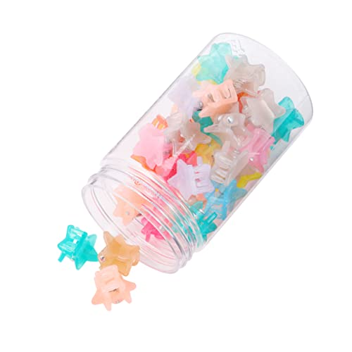 IWOWHERO 40stücke Mini Haarklammern Für Teiliges Mit Niedlichen Stern-haarclips Leichte Und Haltbare Haarspangen Für Mädchen Vielseitig Einsetzbar Und Bunten Farben von IWOWHERO