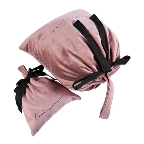 IWOWHERO 2stücke Kosmetiktaschen Weichem Kordelzug Aufbewahrungstasche Für Und Alltag Praktische Makeup-Organizer Für Damen von IWOWHERO