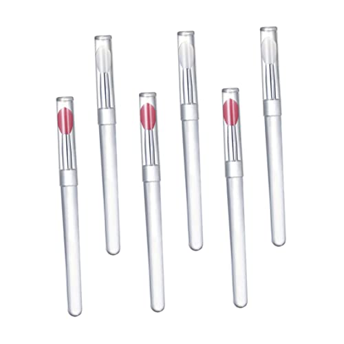 IWOWHERO Make-up-zubehör 6 Stück Silikon-lippenpinsel-kappen Für Gloss Lippenstift Lidschatten von IWOWHERO