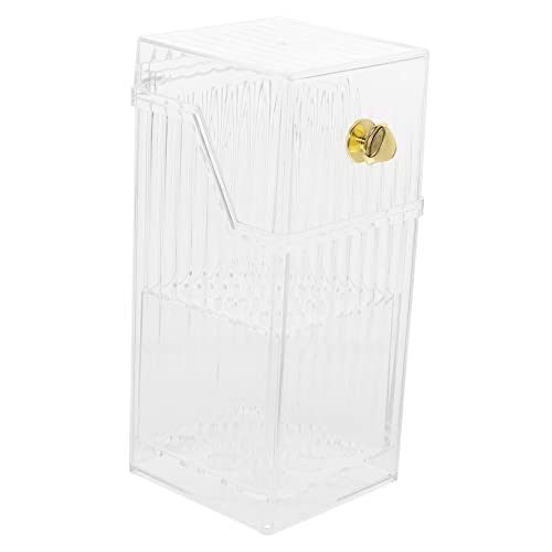 IWOWHERO Schminkpinselbehälter Organizer Kosmetikpinselhalter Mit Abdeckung Für Schminktisch Make-up-versorgung Stifthalter Für Schminktisch von IWOWHERO