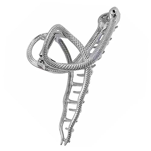 IWOWHERO Metall Haarklammer Schlangenform Großer Haarkralle für Dickes Langes Haar Damen Langlebig Leicht Modisch von IWOWHERO