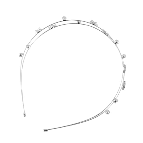 IWOWHERO Modischer Alloy Haarreif mit Doppelter Stern rhinestone verzierung Glitzernder Haarschmuck für Damen Geeignet für Hochzeit Party und Festliche Anlässe IWOWHERO Modischer Alloy Haarreif mit Doppelter Stern rhinestone verzierung Glitzernder Haarschmuck für Damen Geeignet für Hochzeit Party und Festliche Anlässe von IWOWHERO
