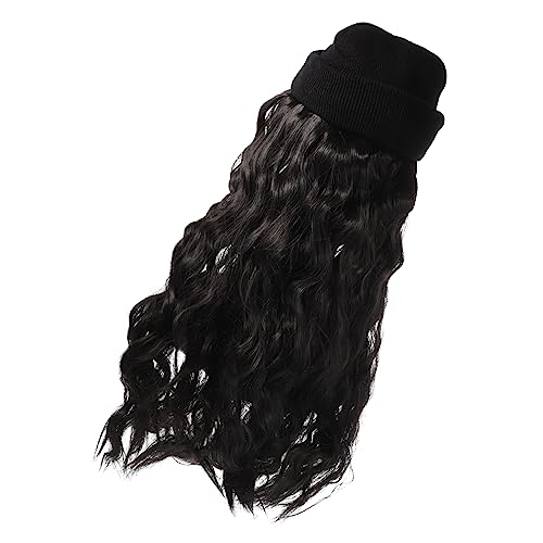 IWOWHERO Warme Beanie-mütze Perücke Gestrickt Lockig Vorgedrehte Mütze Für Damen Stilvolle Und Bequeme Kopfbedeckung Für Besondere Anlässe IWOWHERO Warme Beanie-mütze Perücke Gestrickt Lockig Vorgedrehte Mütze Für Damen Stilvolle Und Bequeme Kopfbedeckung Für Besondere Anlässe von IWOWHERO