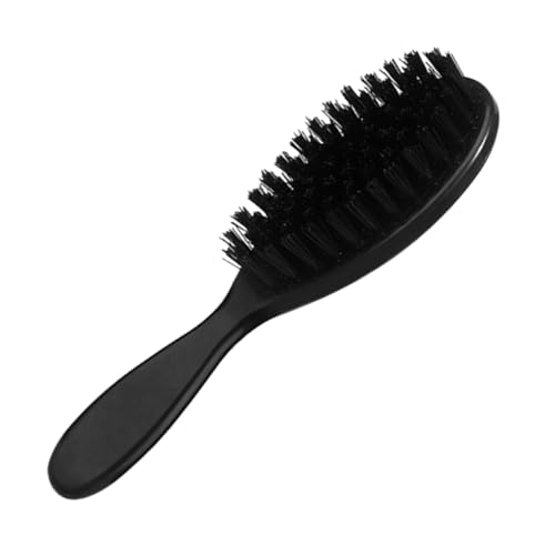 IWOWHERO Bartbürste Für Männer Mit Nylonborsten Haarreinigungsbürste Salonstaubwedel Zum Entfernen Von Staub Und Feinen Haaren Im Nacken Und Ohrenbereich von IWOWHERO