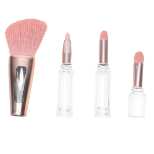 IWOWHERO Rougepinsel-set mit Abs-griff 4-in-1-make-up-pinsel Feine Borsten Tragbarer Kosmetikpinsel für Mädchen IWOWHERO Rougepinsel-set mit Abs-griff 4-in-1-make-up-pinsel Feine Borsten Tragbarer Kosmetikpinsel für Mädchen von IWOWHERO