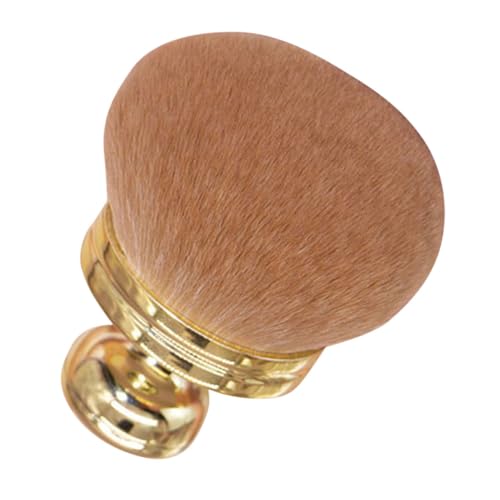 IWOWHERO Multifunktionale Puder Blush-bürste Für Frauen Weiche Flauschige Kosmetik-bürste Für Makelloses Make-up Alle Hauttypen Hochwertige Materialien Gold von IWOWHERO