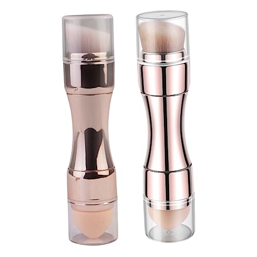 IWOWHERO 2stücke Kosmetikpinsel Make-up Pinsel Multifunktionaler Lidschattenpinsel Pinselkit Für Frauen Mädchen Concealer Foundation Puder Bürsten von IWOWHERO