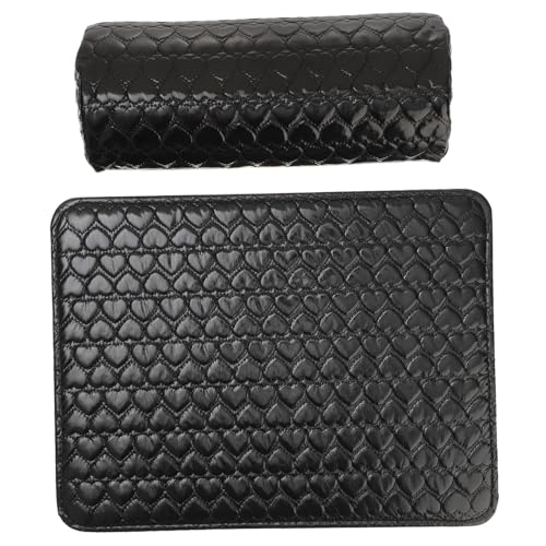 IWOWHERO Nagel Handkissen Teilig Schwarz Weiches Handgelenk Kissen Armstütze für Maniküre Salon Nageldesign Zubehör für Zuhause und Profis IWOWHERO Nagel Handkissen Teilig Schwarz Weiches Handgelenk Kissen Armstütze für Maniküre Salon Nageldesign Zubehör für Zuhause und Profis von IWOWHERO