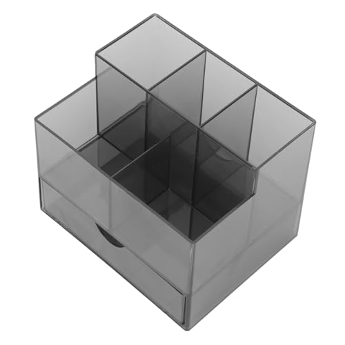 IWOWHERO Nagelstudio Aufbewahrungsbox mit Mehrfach fächern Organizer für Nagelkunst Werkzeuge und Pinsel Staubgeschützter Nagelzubehör Behälter für Salon Training und DIY Maniküre von IWOWHERO