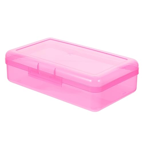 IWOWHERO Aufbewahrungsbox Für Bleistifte Kunststoff-bleistiftbox Bleistift-schreibwarenbox Tragbare Aufbewahrungsbox Für Bleistifte Bleistift-aufbewahrungskoffer Box Für Und Buntstifte von IWOWHERO