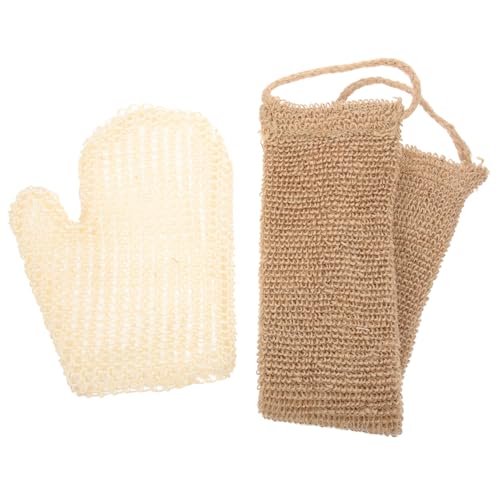 IWOWHERO Peeling-schrubberhandschuh Handtuch Badepeeling-fäustling Rückenschrubber Für Dusche Badehandschuh von IWOWHERO
