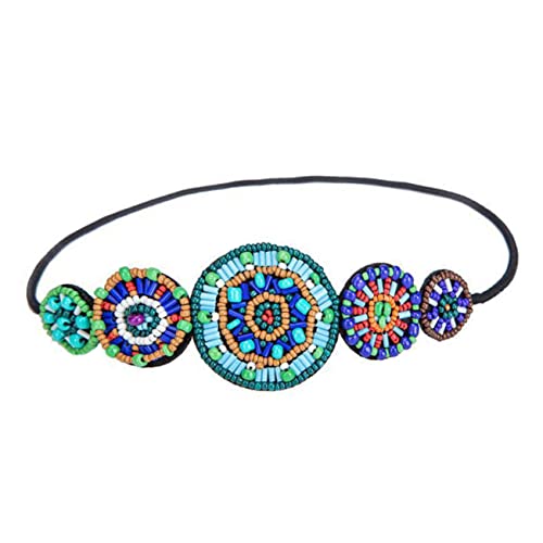 IWOWHERO Vintage Perlen Stirnband Für Damen Elastische Haarschmuck Mit Strass Für Besondere Anlässe Für Hochzeiten Partys Und Festivals Bezauberndes Accessoire Für Und Mädchen von IWOWHERO