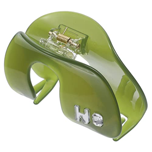 IWOWHERO Große Haarklammer Für Damen Förmige Haarklammer Rutschfeste Haarspange Für Dickes Und Feines Haar Für Make-up Dusche Und Sport Strapazierfähiges Material von IWOWHERO