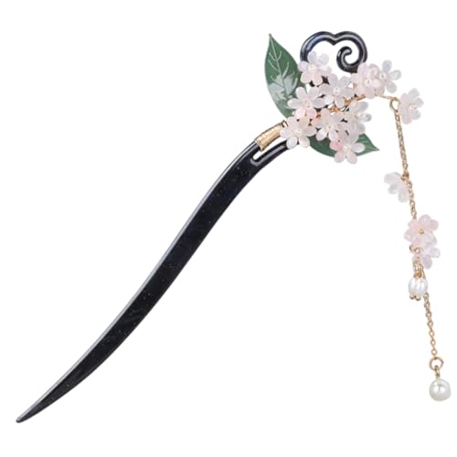 IWOWHERO Quaste Haarnadel Haarschmuck für haarschmuck für damen Retro-Blumenhaarnadeln japanischer Haarstab Vintage-Haarschmuck Brautaccessoires Haargabel für Frauenhaarstock von IWOWHERO