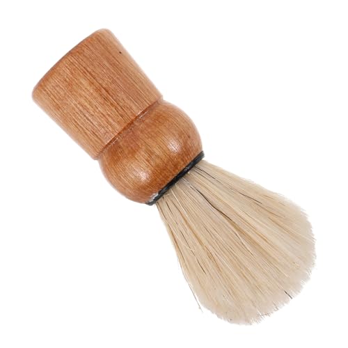 IWOWHERO Rasierpinsel Herren Holzgriff Ergonomisch Komfortabel Langlebig Robust Reisetauglich Für Bartpflege Nassrasur Schaumbildung Reinigung Daily Use von IWOWHERO