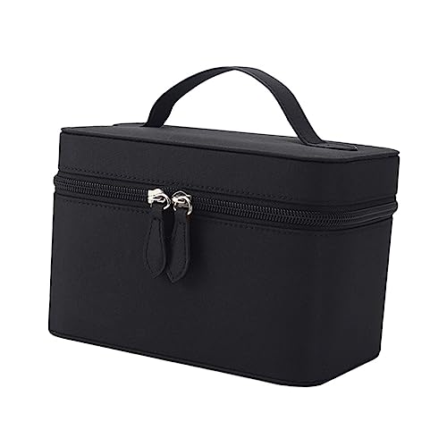 IWOWHERO Reise-Organizer-Tasche Aus Mikrofaser Mit Breitem Griff Für Make-up Und Kosmetikutensilien Und Tragbar Für Reisen Fitnessstudio Und Outdoor-aktivitäten von IWOWHERO