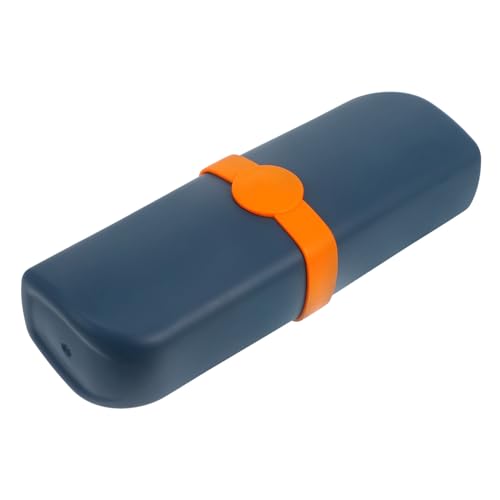 IWOWHERO Reise Zahnbürsten Organizer Aus Robustem Material Tragbare Zahnbürstenbox Mit Praktischem Design Für Mehrere Zahnbürsten Und Zahnpasta Für Unterwegs Und Reisen von IWOWHERO